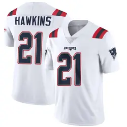 Nike Jaylinn Hawkins New England Patriots Men's Limited White Vapor Untouchable Jersey