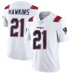 Nike Jaylinn Hawkins New England Patriots Youth Limited White Vapor Untouchable Jersey