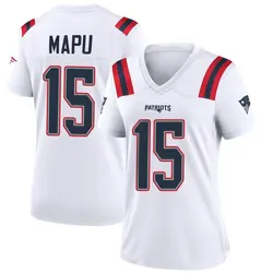 Nike Marte Mapu New England Patriots Women's Game White Jersey