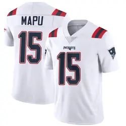 Nike Marte Mapu New England Patriots Youth Limited White Vapor Untouchable Jersey