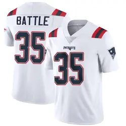 Nike Miles Battle New England Patriots Men's Limited White Vapor Untouchable Jersey