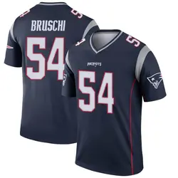 Nike Tedy Bruschi New England Patriots Men's Legend Navy Jersey