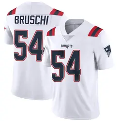 Nike Tedy Bruschi New England Patriots Youth Limited White Vapor Untouchable Jersey