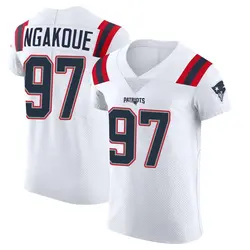 Nike Yannick Ngakoue New England Patriots Men's Elite White Vapor Untouchable Jersey