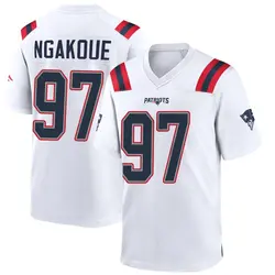 Nike Yannick Ngakoue New England Patriots Men's Game White Jersey