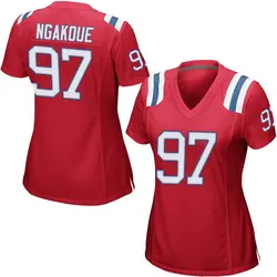 Nike Yannick Ngakoue New England Patriots Women's Game Red Alternate Jersey